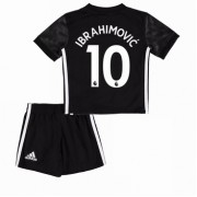Camisetas Futbol Niños Manchester United Zlatan Ibrahimovic 10 Segunda Equipación 2017-18..